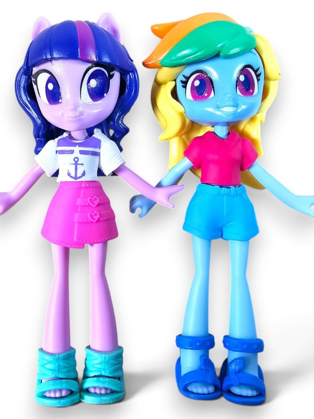 My Little Pony Equestria Girls Minis Fashion Squad Twilight Sparkle Rainbow Dash